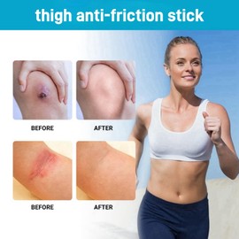 2PCS Anti-Chafing Stick Set,Anti-Chafing Cream for Men and Womne,Waterproof Anti-Chafe Stick,Anti-Friction Stick of Thigh,Glide Anti-Chafing Stick,Anti-Chafing Stick,Smooth and Protect Skin for Women