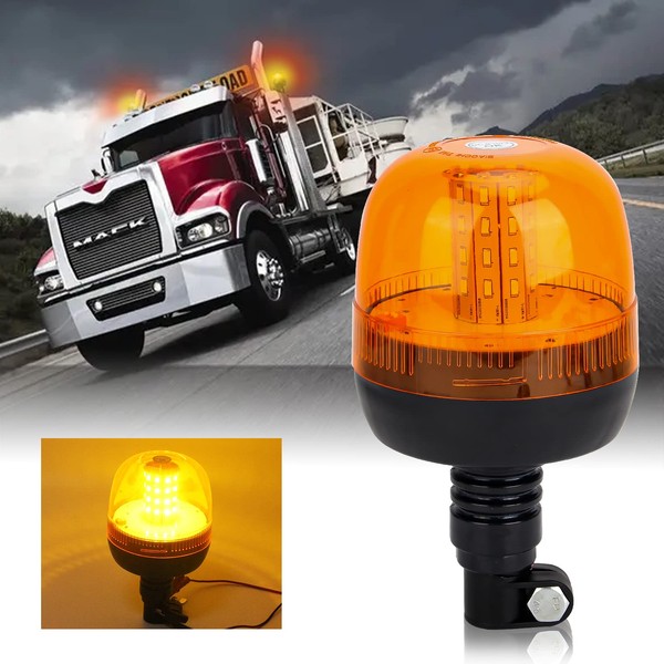 OPP ULITE 40LED Strobe Warning Beacon Light, 3 Flash Modes