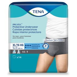TENA ProSkin Male Underwear Pull On with Tear Away Seams X-Large Moderate Absorbency, Essity HMS North America Inc, 14 ct 1ea