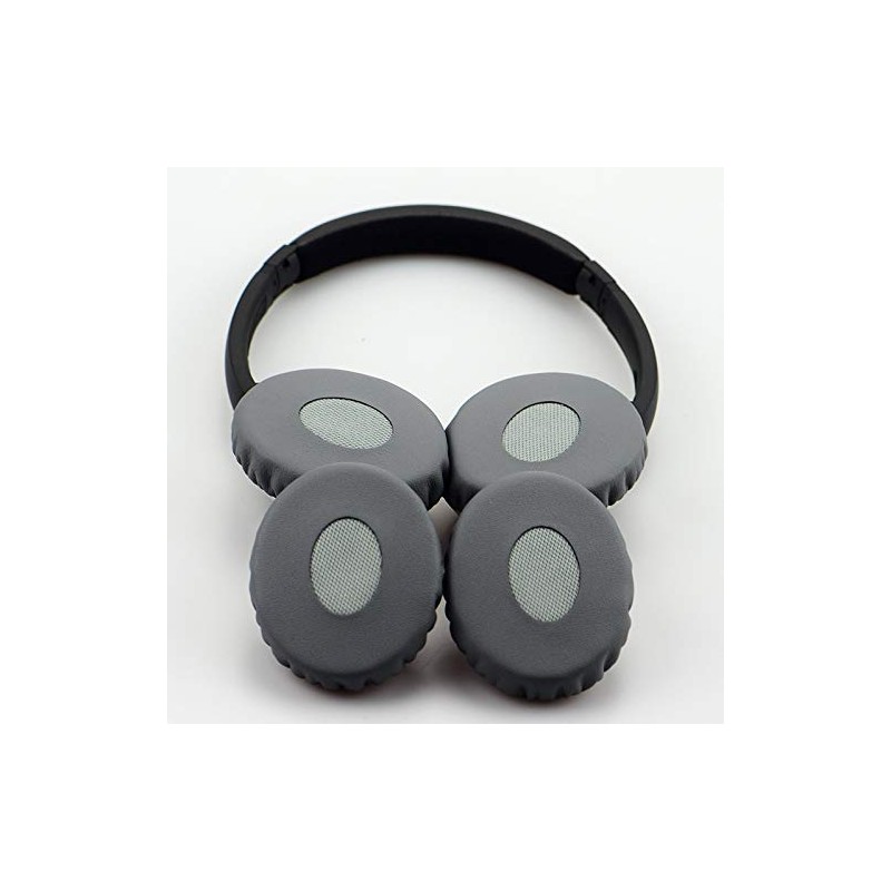 LIPOVOLT® Gray Replacement Earpads Cover Cushion for Bose Headset OE2