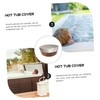 BESPORTBLE 1Pc Round Hot Tub Cover Durable Spa Protector for