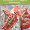 Potane 8 Pack 8"x20'(8Rolls) Thickened Vacuum Sealer Bags For Food,