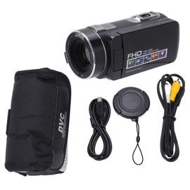 Video Camera Camcorder Full HD 1080P 24MP Camera Recorder 270° Rotation 2.7 Inch LCD Screen 18X Zoom Digital Camcorders