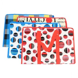 Designed Non-Woven Fabric Bag Large Tote Bag 2ea
