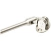 Carlisle Brass CAB1200SSS Cabin Hook, Satin Stainless Steel, 200 mm