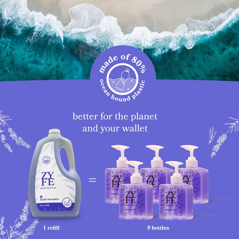 ZYFE hand soap refills foam
