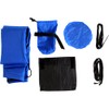 Arnie Gomal (R250) Vertical Lightweight Wheeled Bag, Blue, Frame Cover,