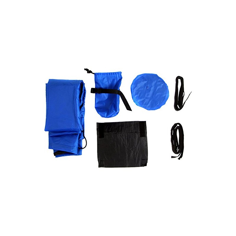 Arnie Gomal (R250) Vertical Lightweight Wheeled Bag, Blue, Frame Cover,