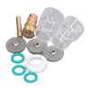 11Pcs Welding Gun Accessories Tig Welding Torch Glass Cup Collet