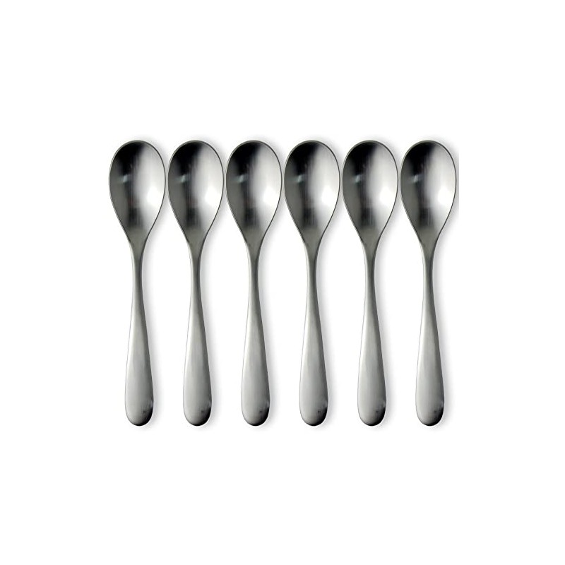 Nagao NT-5 Teaspoon, Set of 6, Stainless Steel, Made in
