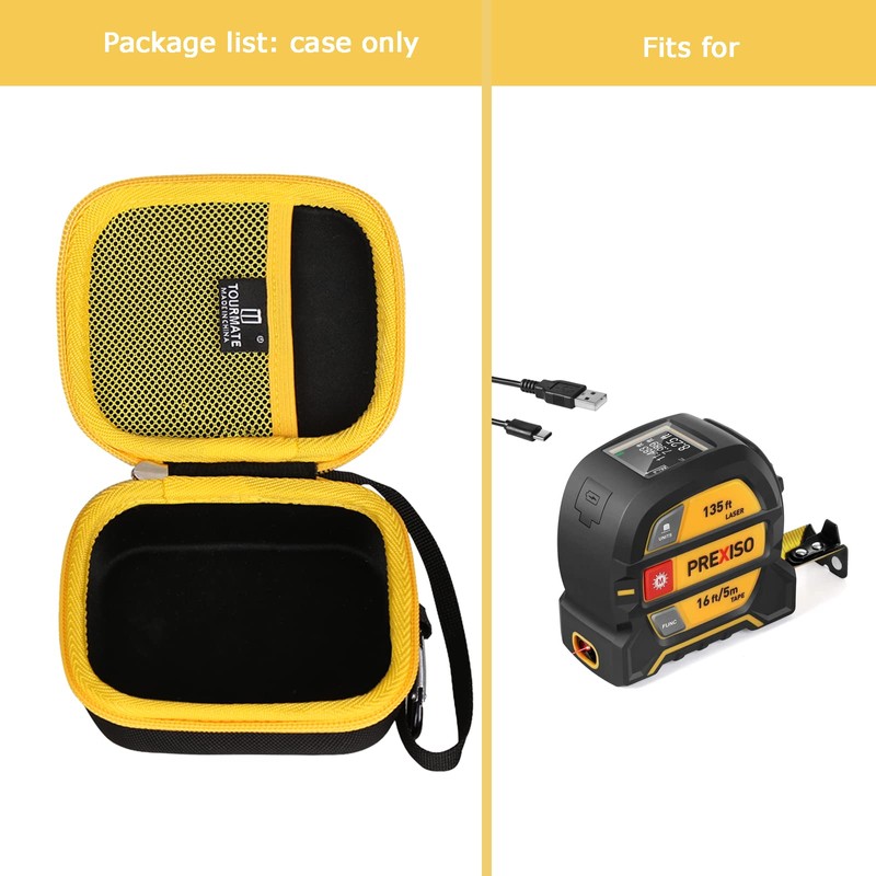 Tourmate Hard Storage Case for PREXISO 2 in 1 Laser