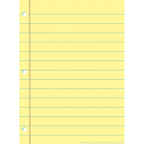 Ashley Productions Smart Poly Single Sided PosterMat Pals Space Savers,