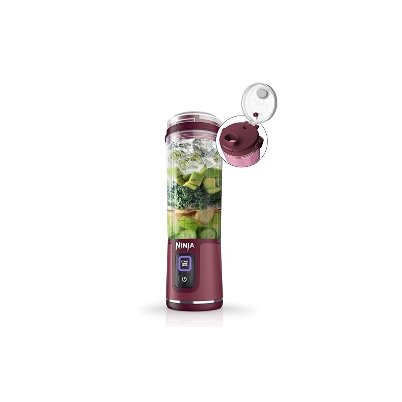 Ninja Portable Blender - Cordless, 18oz Personal Blender for Smoothies