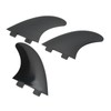3Pcs Surfboard Fins PVC Quick Release Replacement Tri Fin Set
