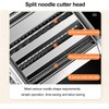 Pasta Maker Machine, 9 Adjustable Thickness Settings, 3 Adjustable Widths,