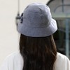 Kuai Women's Hat, Yarn-Dyed, Corsage, Crochet, UV Protection, Lightweight, Breathable,