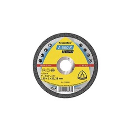 Klingspor 328906 A 660 R Cutting Disc 125 x 1 x 22 23 mm Straight (Pack of 25)