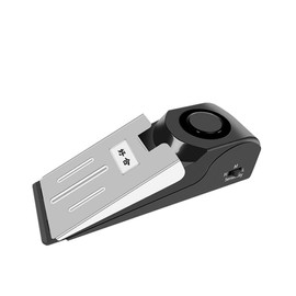 Tofficu Door Stopper Alarm Anti-Theft Door Sensitivity Control for Home Security Black for Offices Travel and Easy Installation