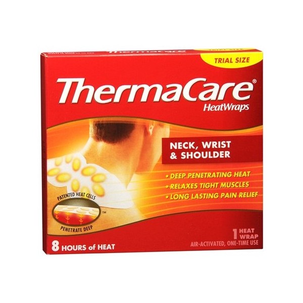 ThermaCare Heat Wrap, for Neck, Wrist & Shoulder, 1 Heat Wrap