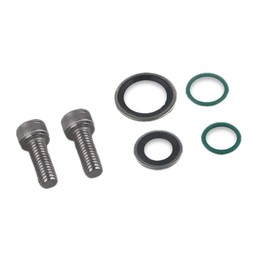 LS AC Compressor Fittings Iron Compressor Accessories Compatible with Denso 10S17F 10S20F compressors