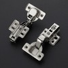 Ravinte 10 Pack 5 Pairs European Kitchen Cabinet Hinges Soft