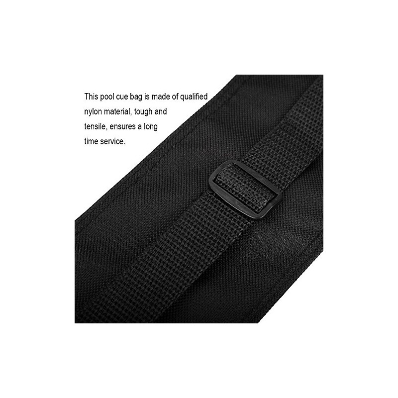 VGEBY1 Pool Cue Sleeve, Nylon Billiard Pool Cover Protector for