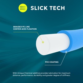 SF WF4F 100FT Fly Fishing Line Weight Forward Floating Fly Line for Fly Fishing Double Welded Loops Sky Blue