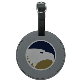 Graphics & More Georgia Southern Primary Logo Round Leather Luggage Card Suitcase Carry-On ID Tag