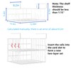 Couwilson Under Shelf Basket Storage 2Pack - 12.6in Metal Under