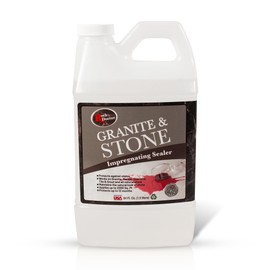 Rock Doctor Granite & Stone Impregnating Sealer – 64 oz | Stain Protection for Granite, Marble, Quartzite, Tile, Grout & Natural Stone | Covers 2000 Sq Ft | Indoor/Outdoor Use | Made in USA (1)