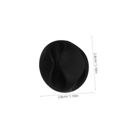 10pcs Cable Organizer Cable Clips Thread Rack Home Appliances Cord Clips Stick on Cord Organizer for Appliances Appliance Cord Holder Adorable Wire Organizer Adorable Wire Holder KONTONTY