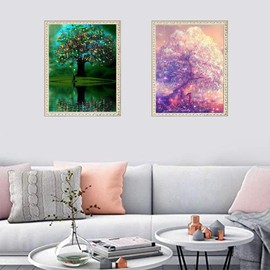 BetterJonny 5D Diamond Art Kit, Diamond Painting Kit, Popular, Bead Art, Full Paste Type, DIY Craft Kit, Beginners, Adults, Children, 11.8 x 15.7 inches (30 x 40 cm), 2 Pieces