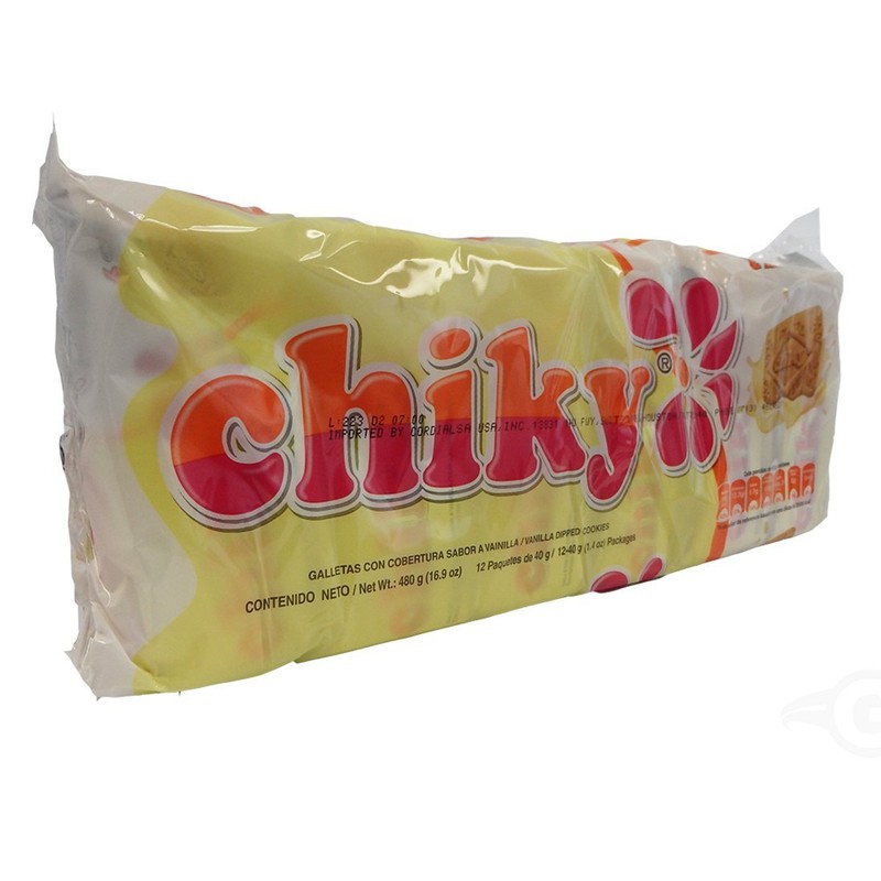 Pozuelo Chiky Vanilla Cookie 16.9 oz - Galletas de Vainilla