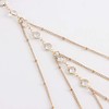 Thigh Body Chain for Women Multilayer Tassel Leg Chain Rhinestone