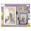FHC First Holy Communion Gift Set Girl Missal Book, Rosary Beads, Photo Frame 9cm x 6cm C5188