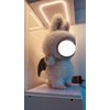 Acrylic Display Case with LED Light Top for Collectibles