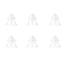 Banglijian BTE Hearing Amplifier Accessories, 6 Ear Domes Double Layer Design for 2B Size (Small)