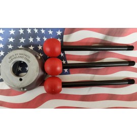 QUILL Feed Spider Handle Bridgeport Mill Part, J Head Milling Machine USA Made 1" Bore