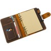 Turbosnail Leather A5 binder planner, Refillable leather journal, Leather notebook,