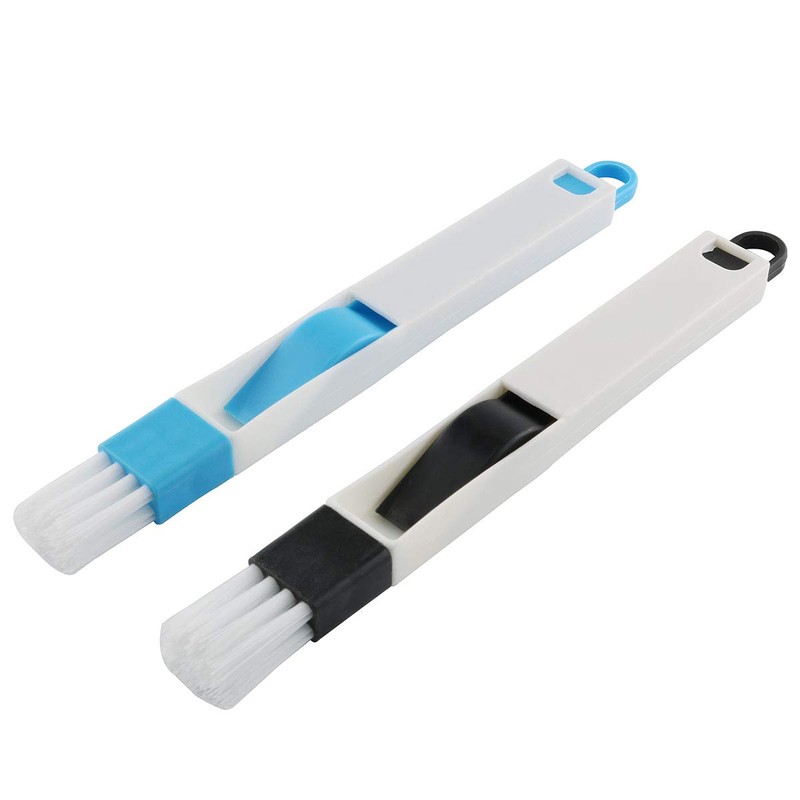 E-outstanding Window Groove Cleaning Brush 2PCS Window Track Door Groove