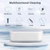 Ultrasonic Jewelry Cleaner Denture Glass Watch Ring Bath Tank Cleaning