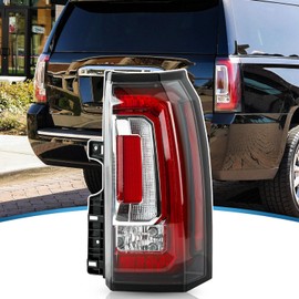 TTUN AUTO Compatible with 2015-2020 GMC Yukon/Yukon XL Tail Light Assembly with LED Blubs 8453624,23380459,GM2800268(Passenger Side)