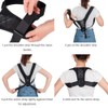 Nanet Posture Corrector Back Brace Adjustable Straightener for Back, Shoulder,