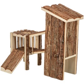 Playground Tjorven, Mice / Hamster, Bark Wood, 32 × 19 × 29 cm