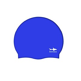 escualo Gorra para Natacion Unisex Adulto Modelo Gx60 (Silicon) Impermeable, Unitalla, Color Azul