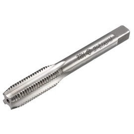 TA-VIGOR M12 x 1.5mm Straight Flute Screw Thread Tap, Thread Milling Tap with H2 Tolerance, HSS Straight 4 Flutes Metric Machine Tap for Drilling and Tapping