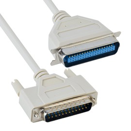SIENOC LPT Parallel Printer 25 Pin DB-25 Male to CN36 36-Pin female IEEE1284 Cable (1.4M)