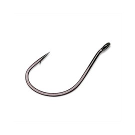 Drop Shot fishing hooks pack of 10 - Strong carbon steel wire angled eye AT PRODUCT (SIZE 8)