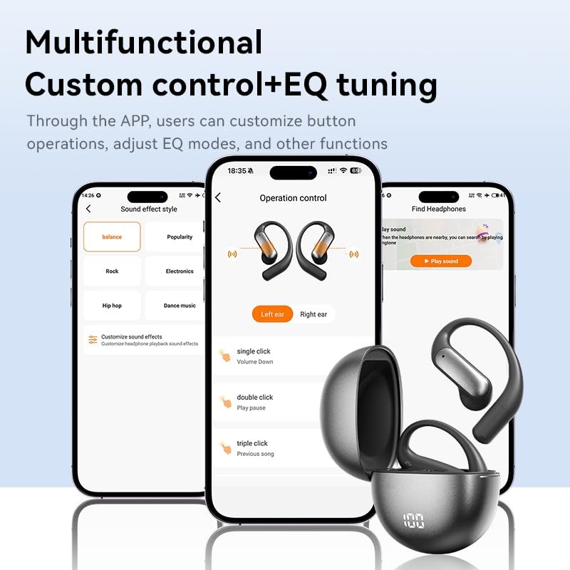 7JI AI Language Translation Earbuds,Smart Bluetooth Translator Device with 144