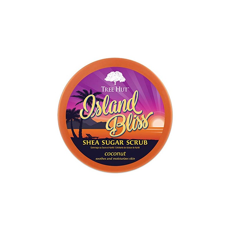 Tree Hut Shea Sugar Scrub Island Bliss, 18oz, Ultra Hydrating